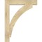 Ekena Millwork Thorton Block Rough Sawn Bracket, Douglas Fir, 4"W x 28"D x 36"H BKT04X28X36THR05RDF - alternate 4